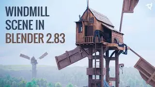 How I made my Windmill Scene in Blender!