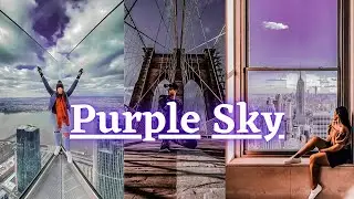 ¡PRESET GRATIS PARA LIGHTROOM! (PURPLE SKY) COMO EDITAR EN LIGHTROOM / LIGHTROOM MOBILE 👀💜☁
