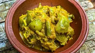 හින්දලා හදන රස තලන බටු(එළබටු) කරිය | Thai Eggplant Curry | Thalana Batu Curry