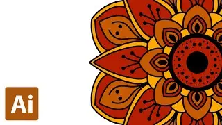 How to Create a Mandala | Adobe Illustrator Tutorials