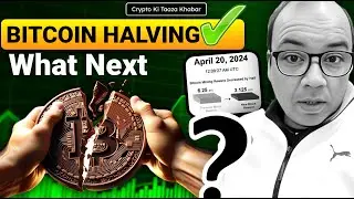 Bitcoin Halving Done, What Next?