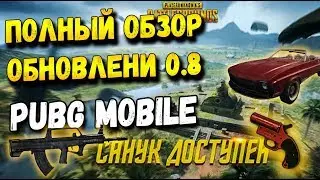 ОБНОВЛЕНИЕ 0.8 В PUBG MOBILE ВЫШЛО! ПОЛНЫЙ ОБЗОР, НОВОЕ ОРУЖИЕ, ТРАНСПОРТ, ФЛАЕРГАН