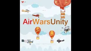 Unity Игра от нашего ученика:  AirWarsUnity v0.1.1.