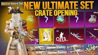 10 Uc Trick ✅ BGMI NEW ULTIMATE SET CRATE OPENING | Spectral Admiral Set & Tidal Embrace M416 Open