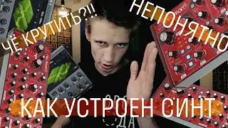 Как устроен ЛЮБОЙ синтезатор // Разбираем аналоговые синтезаторы // Behringer, Korg + Serum