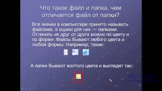 3 1  Что такое файл и папка