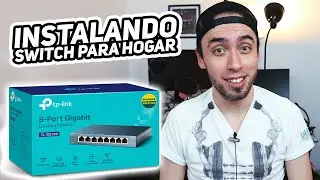 UNBOXING e INSTALACIÓN: Switch TP Link TL SG108 // Instalando red casera