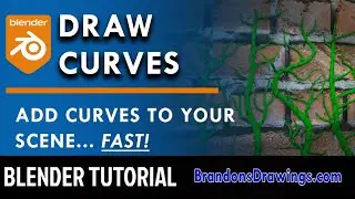 How to Draw and Animate Curves in Blender