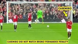 😂 Casemiro DID NOT Watch Bruno Fernandes Penalty vs Chelsea