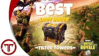 BEST Battle Royale Loot Route!!! (Tilted Towers)  w/ TrappedGT | Fortnite || Troikality