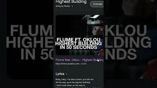 how to make flume - highest building in 1 minute