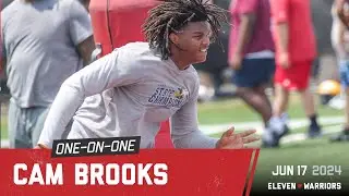 Top 50 2026 defensive end prospect Cam Brooks talks Buckeyes