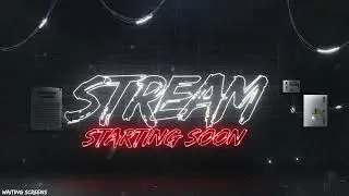 DARK NEON STREAM OVERLAY PACKAGE