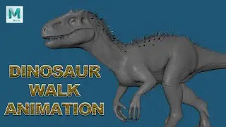 Dinosaur Walk Animation