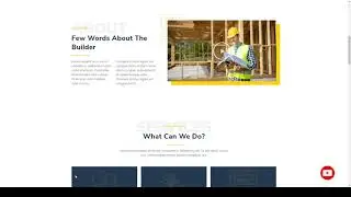 The Builder - Construction and Architecture Elementor Template Kit builder Elementor Pro