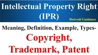 Patent Trademarks and Copyrights, Copyright Patent and Trademarks, IPR, Intellectual Property rights