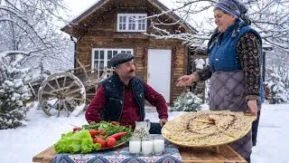 Beef Qutab - Traditional Azerbaijani Dish, Outdoor Cooking