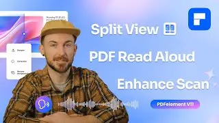 Split View | PDF Read Aloud | Enhance Scan | What's New in PDFelement Windows