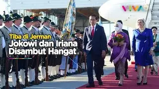 Momen Jokowi Disambut Teriakan Warga Indonesia saat di Jerman