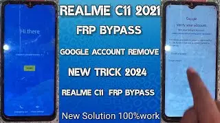 Realme C11 2021 Gmail Account Bypass|No Google Play Services (without PC) NEW METHOD 2024 frp bypass