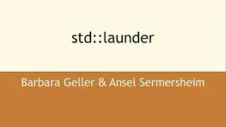 std::launder