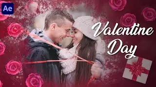 Romantic ( Valentine) Dust Slideshow In After Effects | After Effects Tutorial | Effect For You