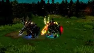 Heroes of Newerth - Quintan the Black Legionnaire (With Effects)