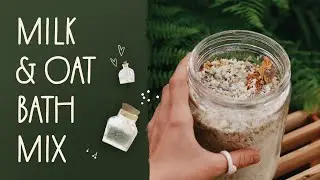 DIY HERBAL MILK BATH MIX. Нежная и питательная смесь для ванны.