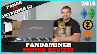 Pandaminer B3 Pro 230 mh/s ETH GPU Mining Rig 2018 Review VS Bitmain Antminer E3