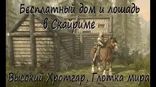 Бесплатные дом и лошадь в Скайриме/ Быстрый путь на Высокий Хротгар и Глотку Мира/ Зазубренная кирка