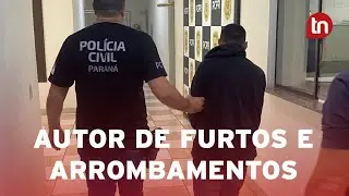 Jovem conhecido no meio policial é preso por cometer furtos na cidade