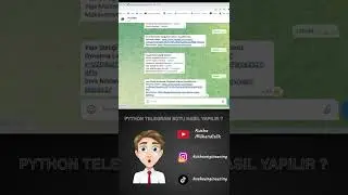 Python ile Telegram Botu Yapmak ! 