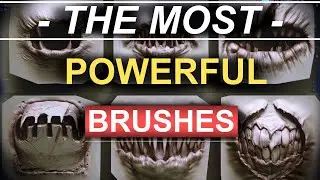 ZBrush - Vector Displacement Brushes (In 2 MINUTES!!)