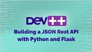 Building a JSON REST API with Python and Flask