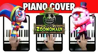 THE AMAZING DIGITAL CIRCUS - Zoonomaly Theme Song (PIANO COVER)