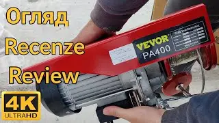 VEVOR Tool PA400 winch, 400kg-800kg-200kg. Naviják Elektrický Stavební, Лебідка електрична