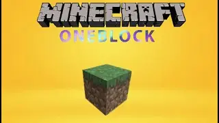 I survived on one block in minecraft