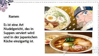 Japonya Yemekleri ve İçecekleri (Almanca)