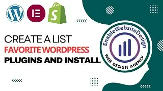 How to create a list favorite wordpress plugins and install them quickly