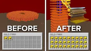 We Built The Most Powerful Gold Farm in Minecraft