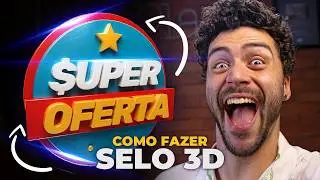Como fazer SELO 3D no Cinema 4D