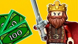 Купил 100 минифигурок Lego Castle за 1000 $ - Редкие минифигурки лего