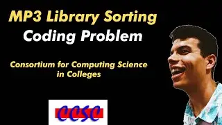 MP3 Library Sorting coding problem (CCSC)