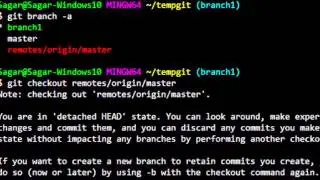 How to create a new branch from remote branch in git