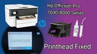 Easy Fix for Hp Officejet 7740 Printhead Problem. | Subscribe |