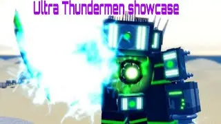 Ultra Thundermen 2.0 showcase (super box siege defense)