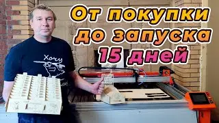 От покупки до запуска Николай из г. Томска @CO2laser