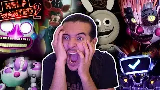 REACCIÓN al GAMEPLAY TRÁILER de FNAF HELP WANTED 2 | GG Games