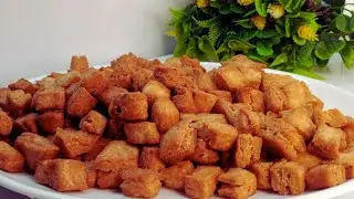 Can't Stop Eating These 😋/Crunchy Chin Chin Recipe/ How to make Chin Chin at Home/Homemade Snacks