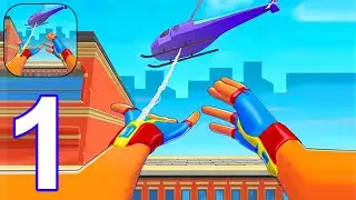 Web Master 3D - Gameplay Part 1 All Levels 1-11 (Android, iOS)